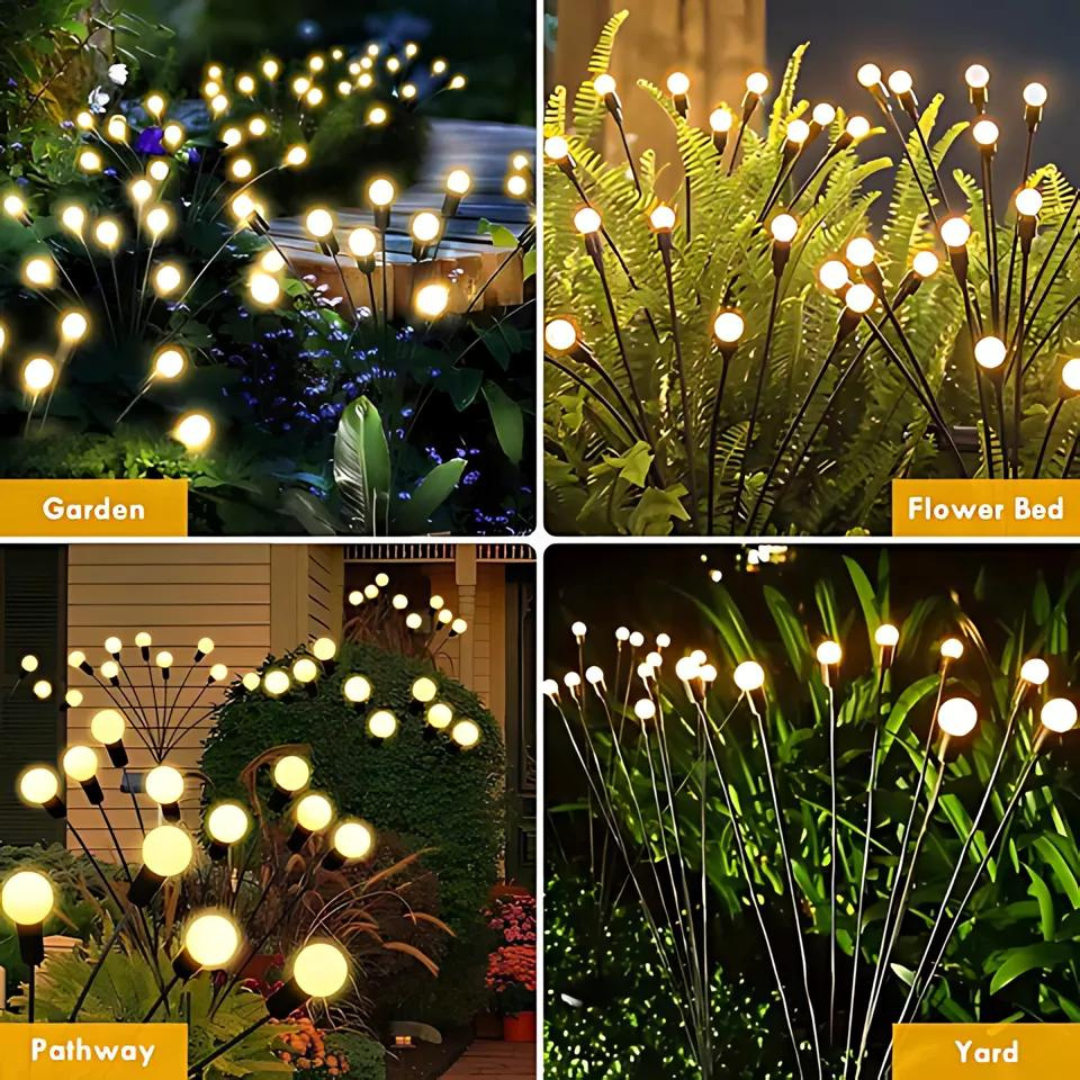 Unique Solar Powered Garden Lights